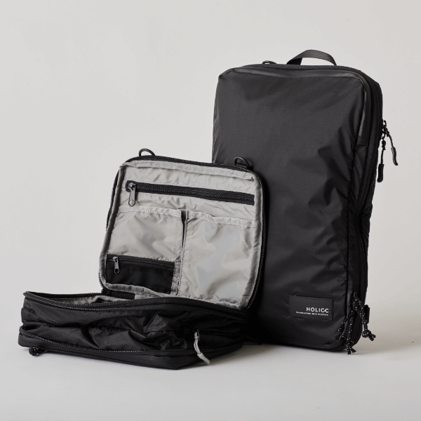 HOLICC PackBag+ Sサイズ Earth gray ショルダーにもリュックにもなる