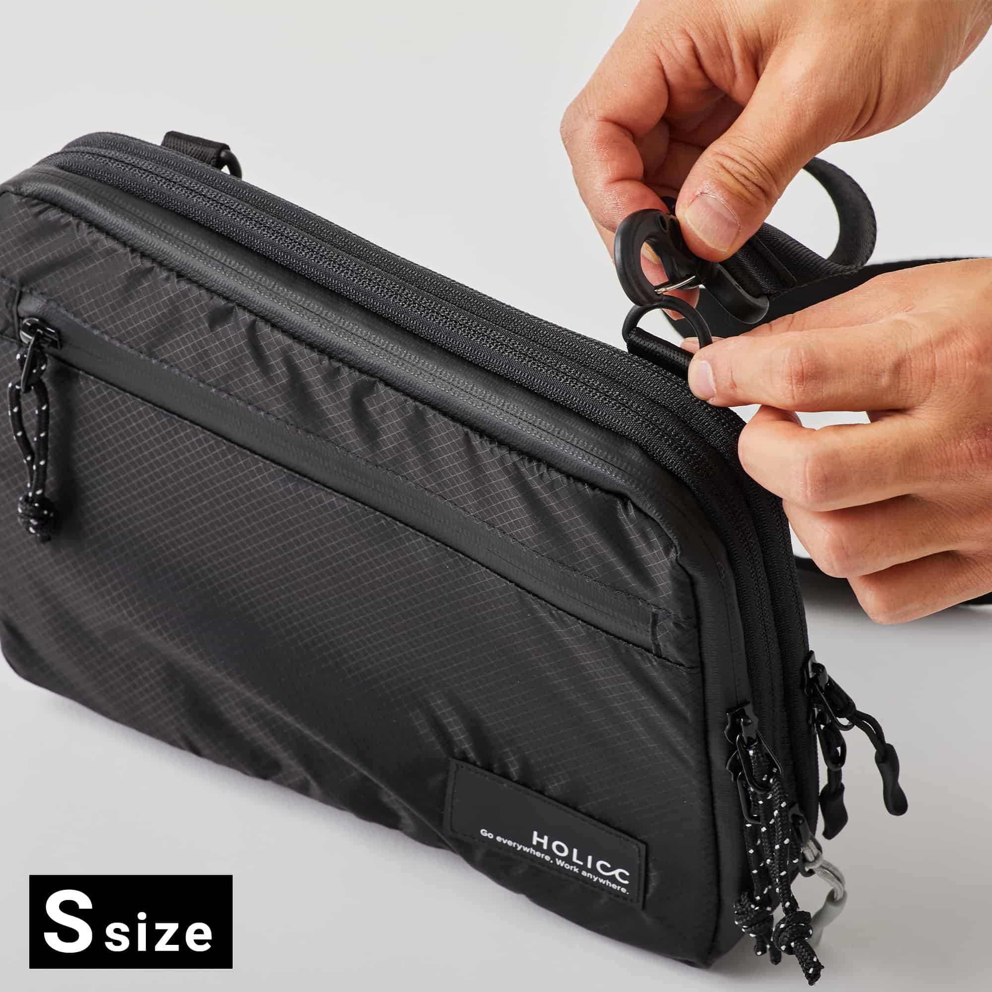 HOLICC PackBag+ S・Lサイズレビュー｜圧縮袋からお洒落バッグに