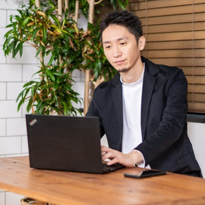 work to sporTロング モックネック