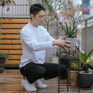 work to sporTロング モックネック