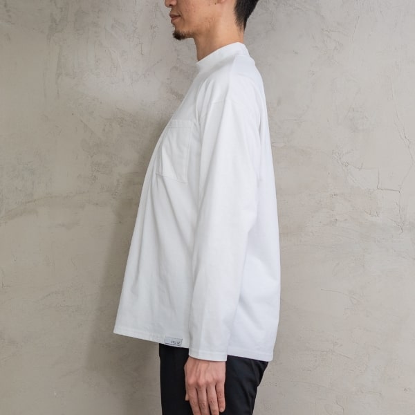 新品未使用タグ付　kith Taylormade モックネックロングシャツ　白 Buy Kith For TaylorMade Up & Down Mock Neck 'White